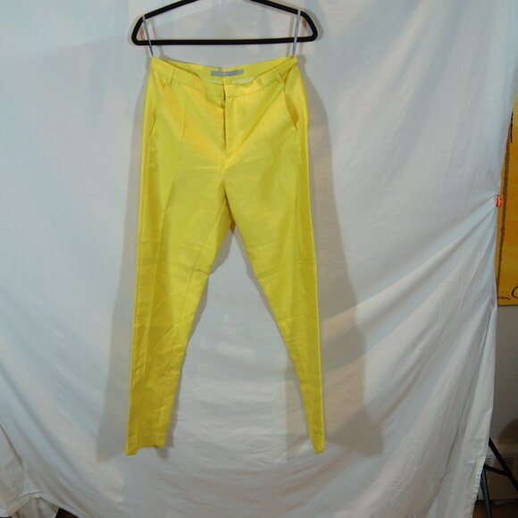 Tiger of Sweden Silk and Cotton Pleated Trousers Swedish Designer - Picture 2 of 7